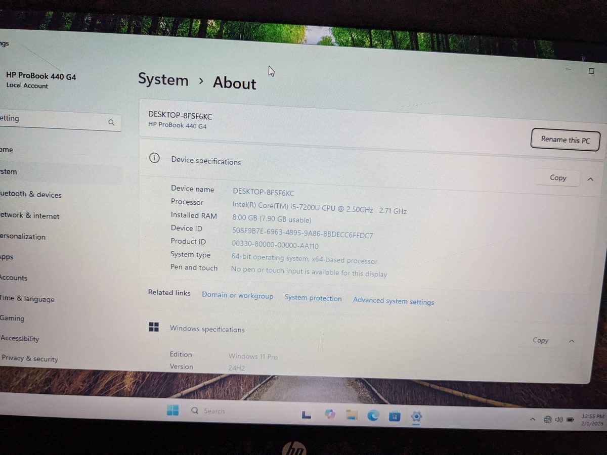 HP ProBook 440 G4 Business Laptop PC alternate